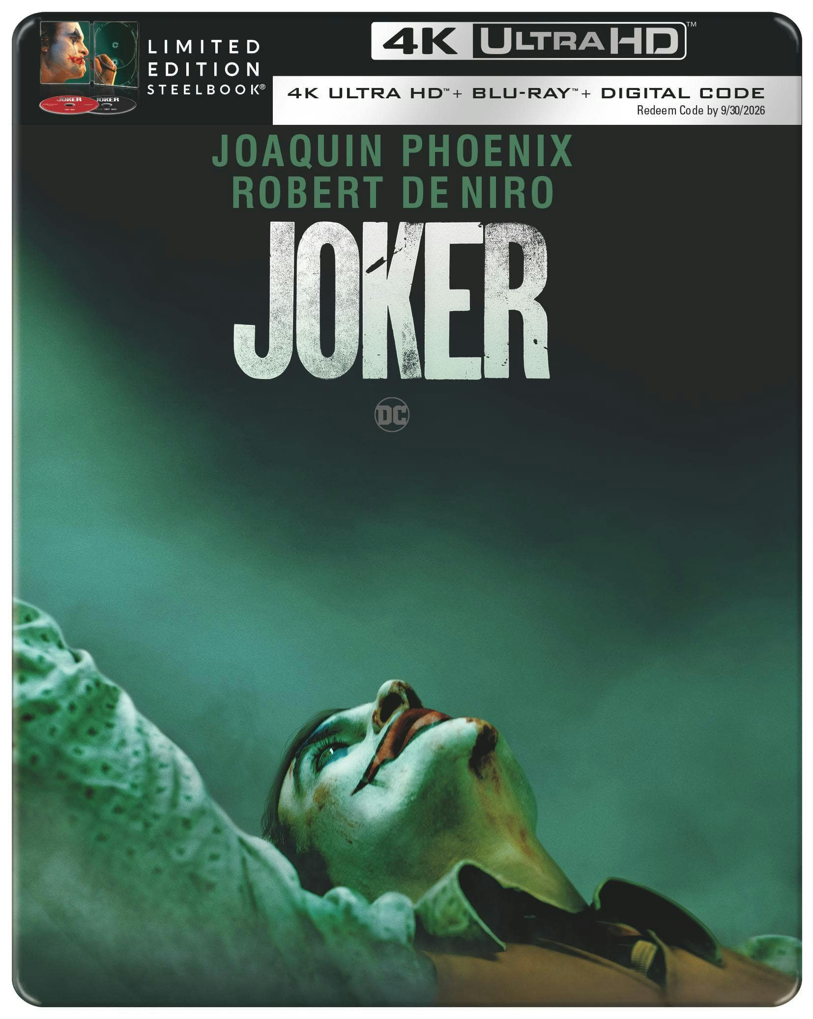 Joker - Limited Edition Steelbook (4K Ultra HD + Blu-ray + Digital) [UHD]