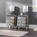 Alt View 16. Walker Edison - Modern 2-Piece 3-Drawer Nightstand Set - Grey.