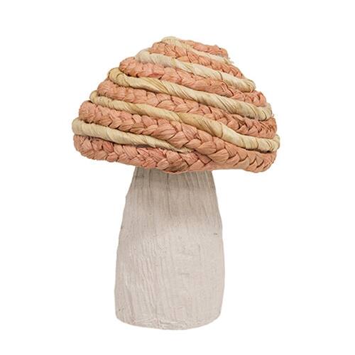 Front. BreeBe - Pink Braided Mushroom - Pink.