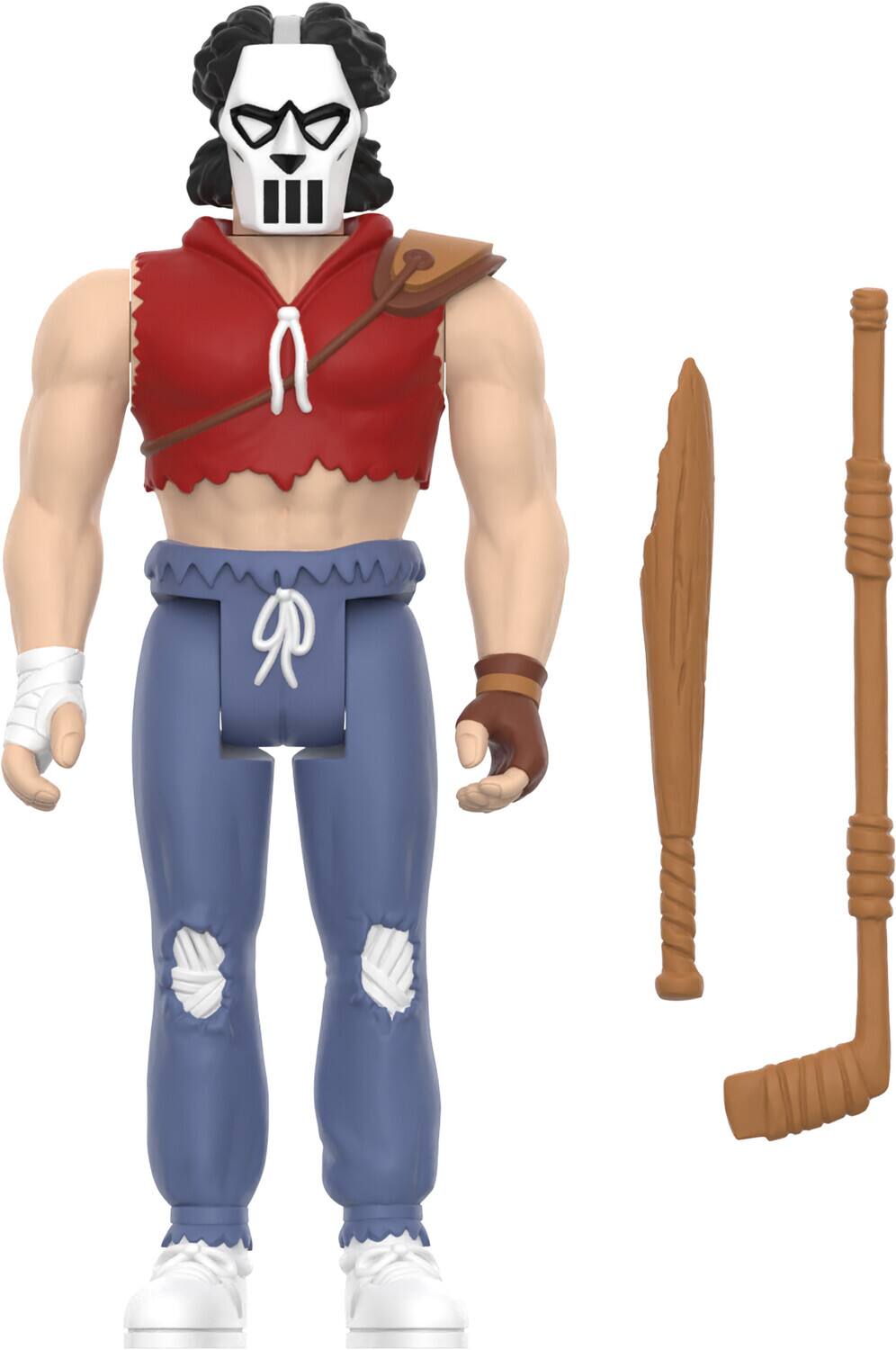 Alt View 4. Super7 - Super7 - Teenage Mutant Ninja Turtles (Eastman and Laird's) - ReAction Figures Wave 11 - Casey Jones - Collectibles - Multicolor.