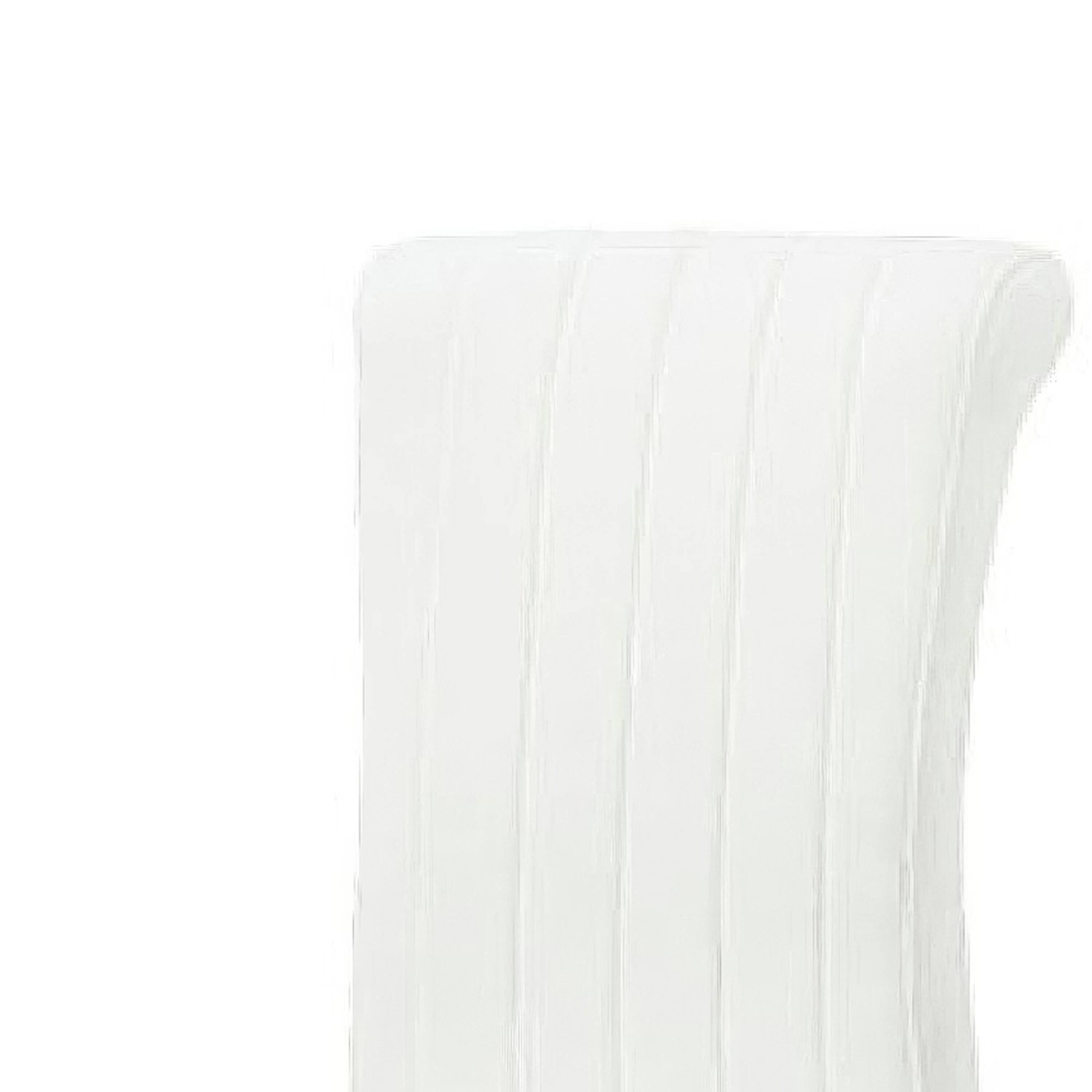 Back. Manhattan Lane - Hols Parson Dining Side Chair Set of 2,  Fabric,  Steel - Silver, White.