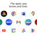 The apps you know and love.
- Adobe
- Chrome
- Word
- Maps
- Zoom
- Gmail
- Canva
- YouTube
- Google Drive
- Google Photos
- Google Play