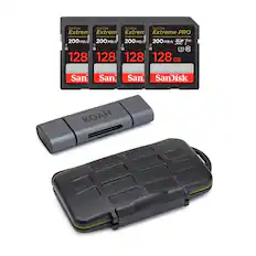 SanDisk Extreme PRO 200 MB/s 128 GB V30 I 10
SanDisk Extreme 200 MB/s 128 GB
SanDisk Extreme 200 MB/s 128 GB
SanDisk Extreme 200 MB/s 128 GB
KOAH