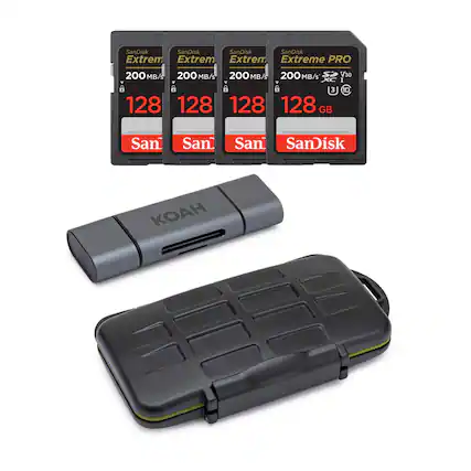 SanDisk Extreme PRO 200 MB/s 128 GB V30 I 10
SanDisk Extreme 200 MB/s 128 GB
SanDisk Extreme 200 MB/s 128 GB
SanDisk Extreme 200 MB/s 128 GB
KOAH