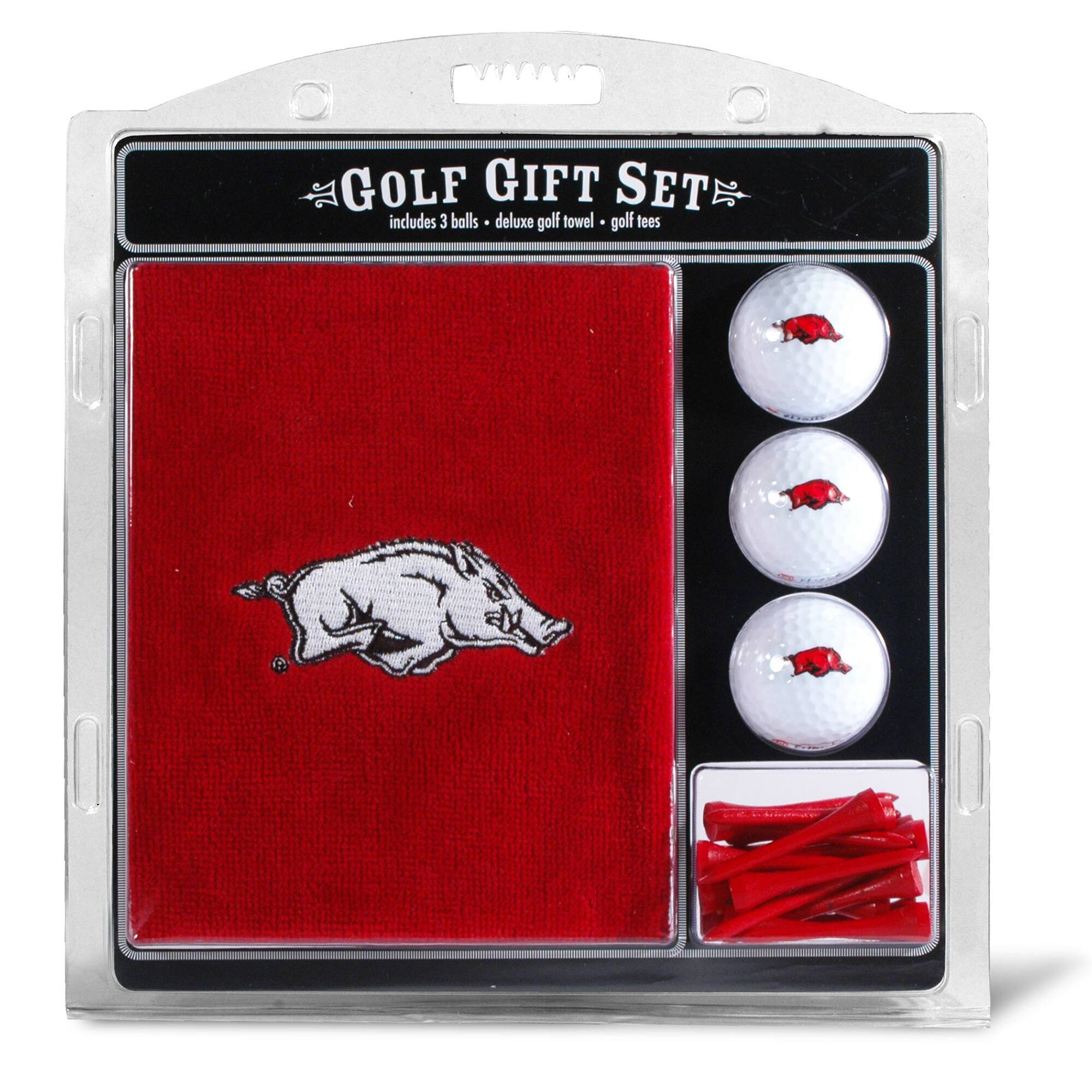 GOLF GIFT SET  
includes 3 balls • deluxe golf towel • golf tees