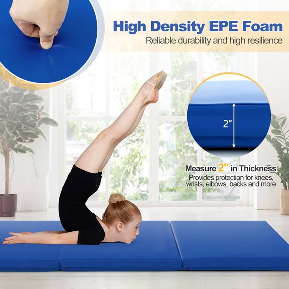 High Density EPE Foam  
Reliable durability and high resilience  

Measure 2" in Thickness  
Provides protection for knees, wrists, elbows, backs and more