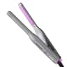NEXPURE - 1/2" Mini Flat Iron Hair Straightener & Curler 2 in 1 Ceramic Travel Iron 30s Fast Heat - Purple