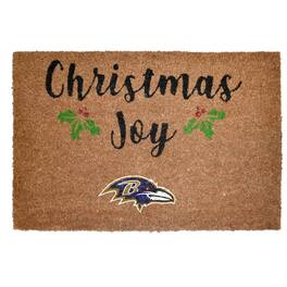 The Memory Company - Baltimore Ravens 23" x 35" Holiday Door Mat - Multicolor