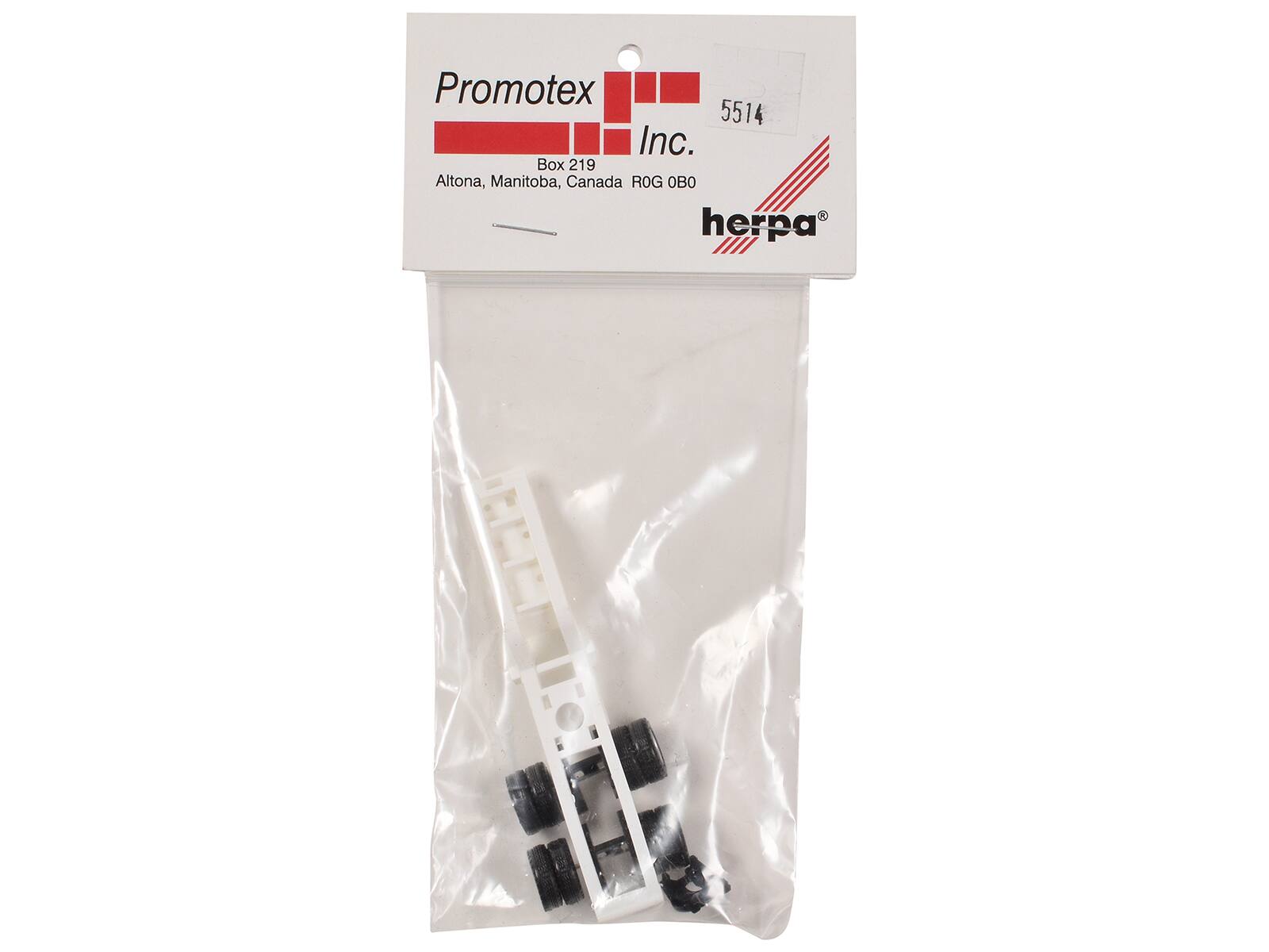 Promotex Inc.  
Box 219  
Altona, Manitoba, Canada R0G 0B0  

5514  

herpa
