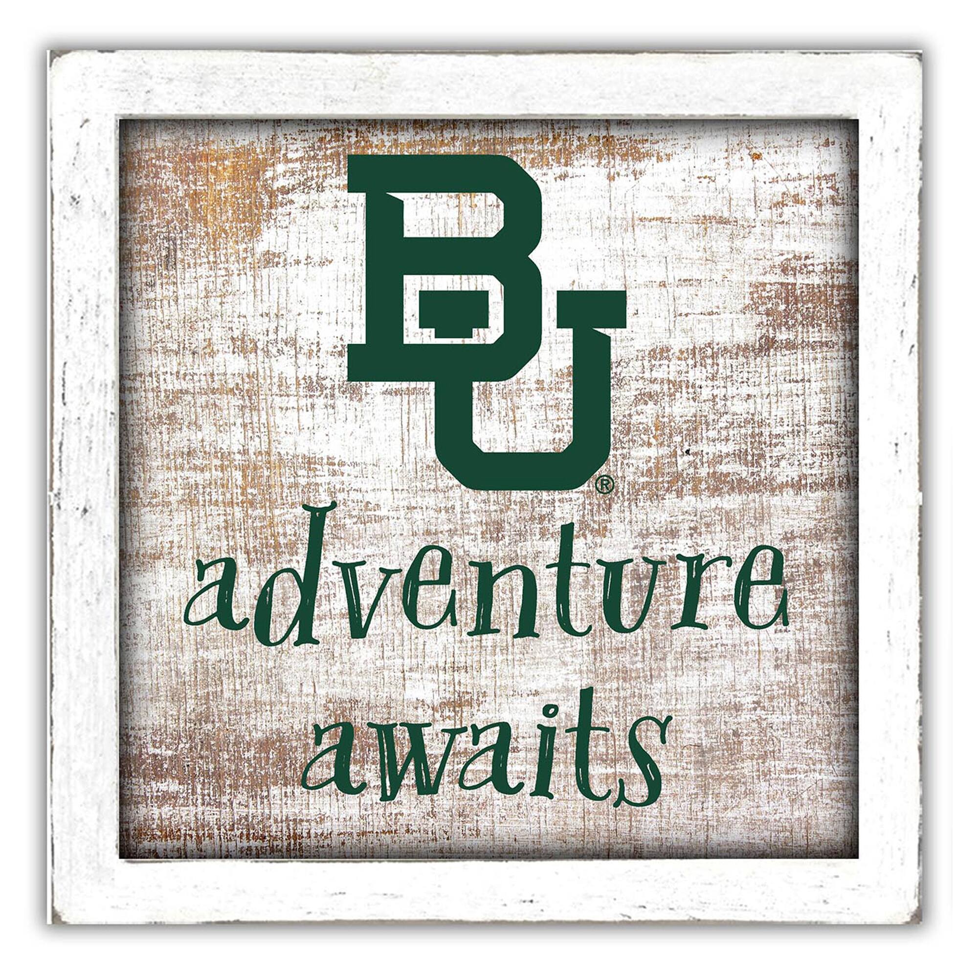 Baylor Bears 14'' x 13'' Adventure Awaits Money Box