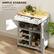AMPLE STORAGE
A Handy Drawer
2 Enclosed Cabinets
9-bottle Wine Rack
baking soda
CHRE OTIO TORD O 3 - fos