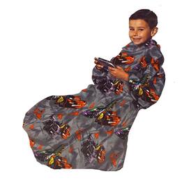 Northwest - Pixar Cars Road Signs Youth Comfy Throw - The Blanket with Sleeves - Multi