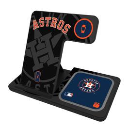 Keyscaper - Houston Astros 3-In-1 Wireless Charger - Multicolor
