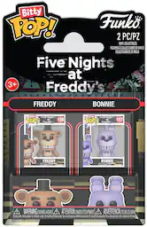 Funko Bitty POP!: Five Nights at Freddy's 2-Pack - Freddy & Bonnie (FNAF) - Collectibles