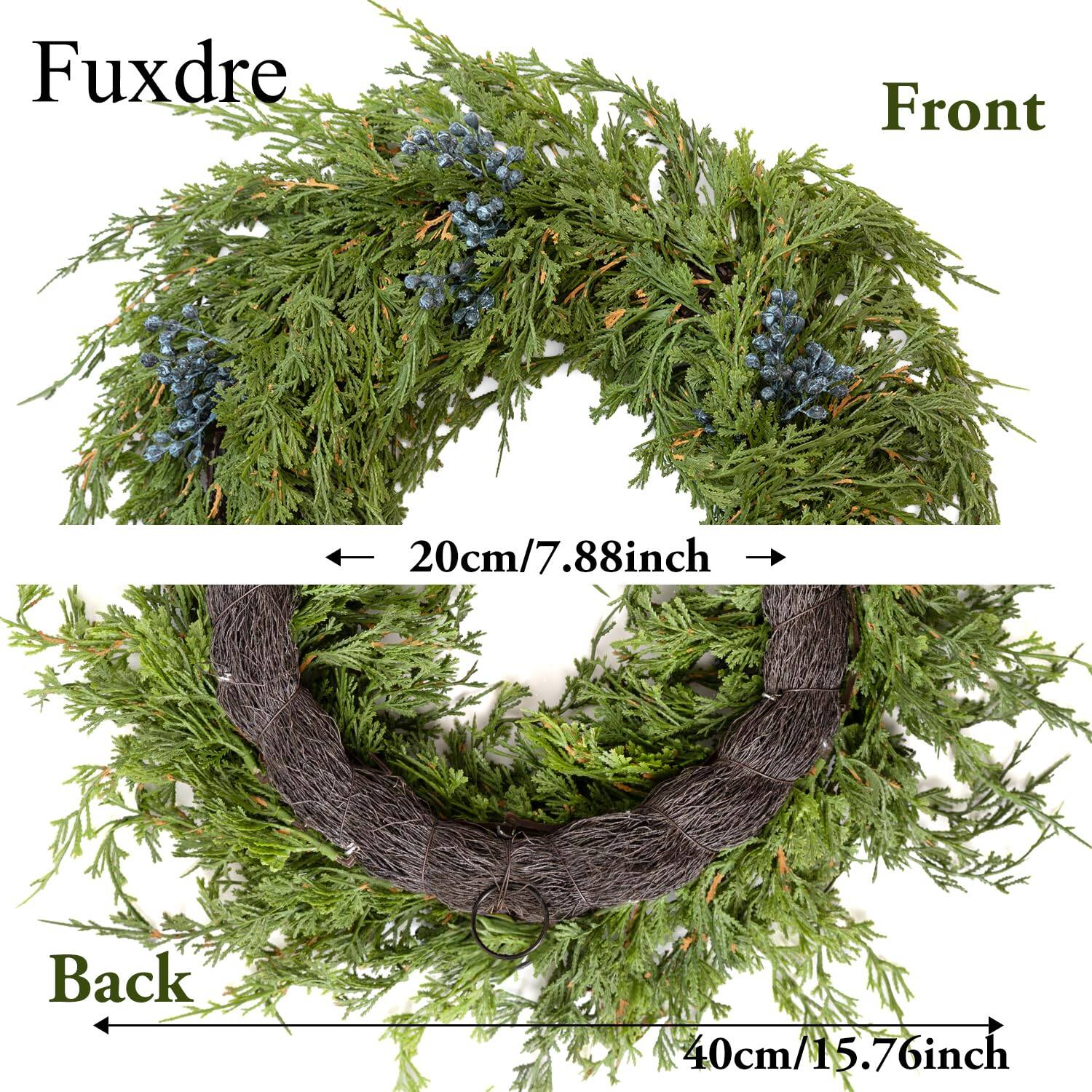 Fuxdre  
Front: 20cm/7.88inch  
Back: 40cm/15.76inch