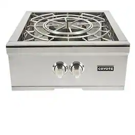 Coyote - 24" Power Burner - Stainless Steel