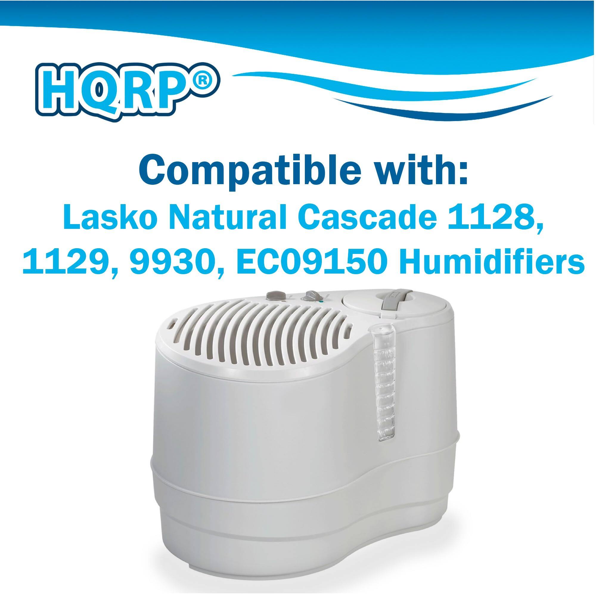 HQRP® Compatible with: Lasko Natural Cascade 1128, 1129, 9930, EC09150 Humidifiers