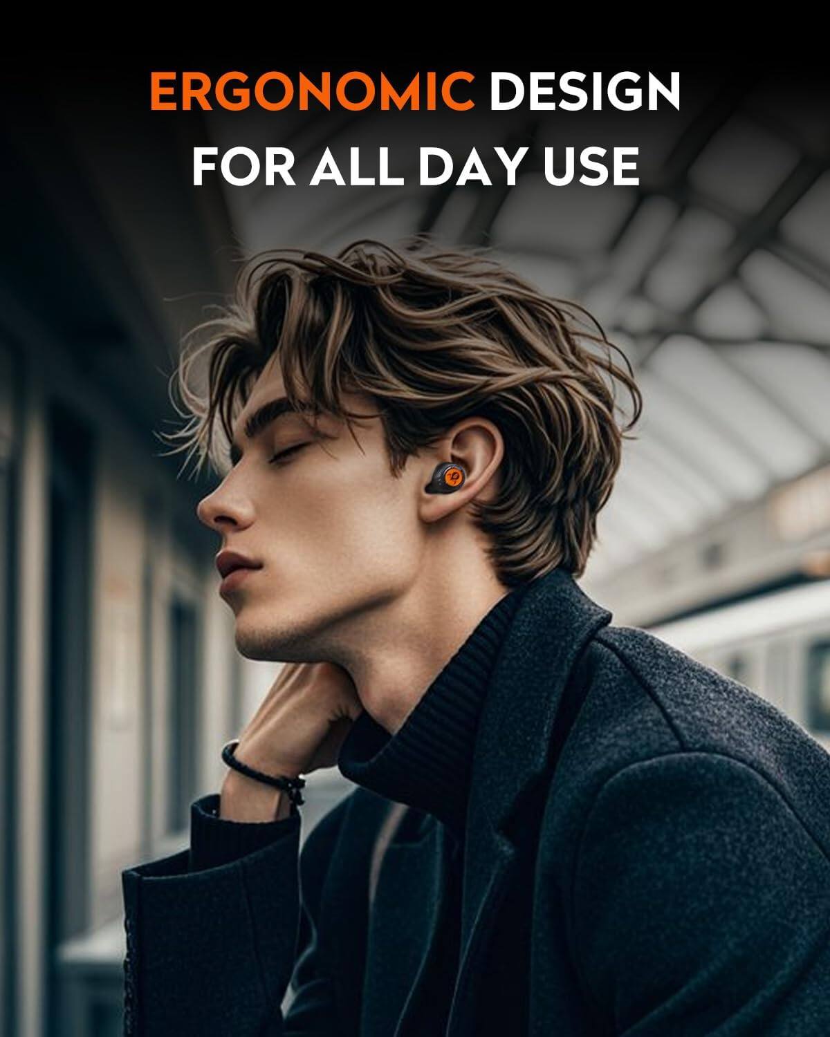 ERGONOMIC DESIGN FOR ALL DAY USE
