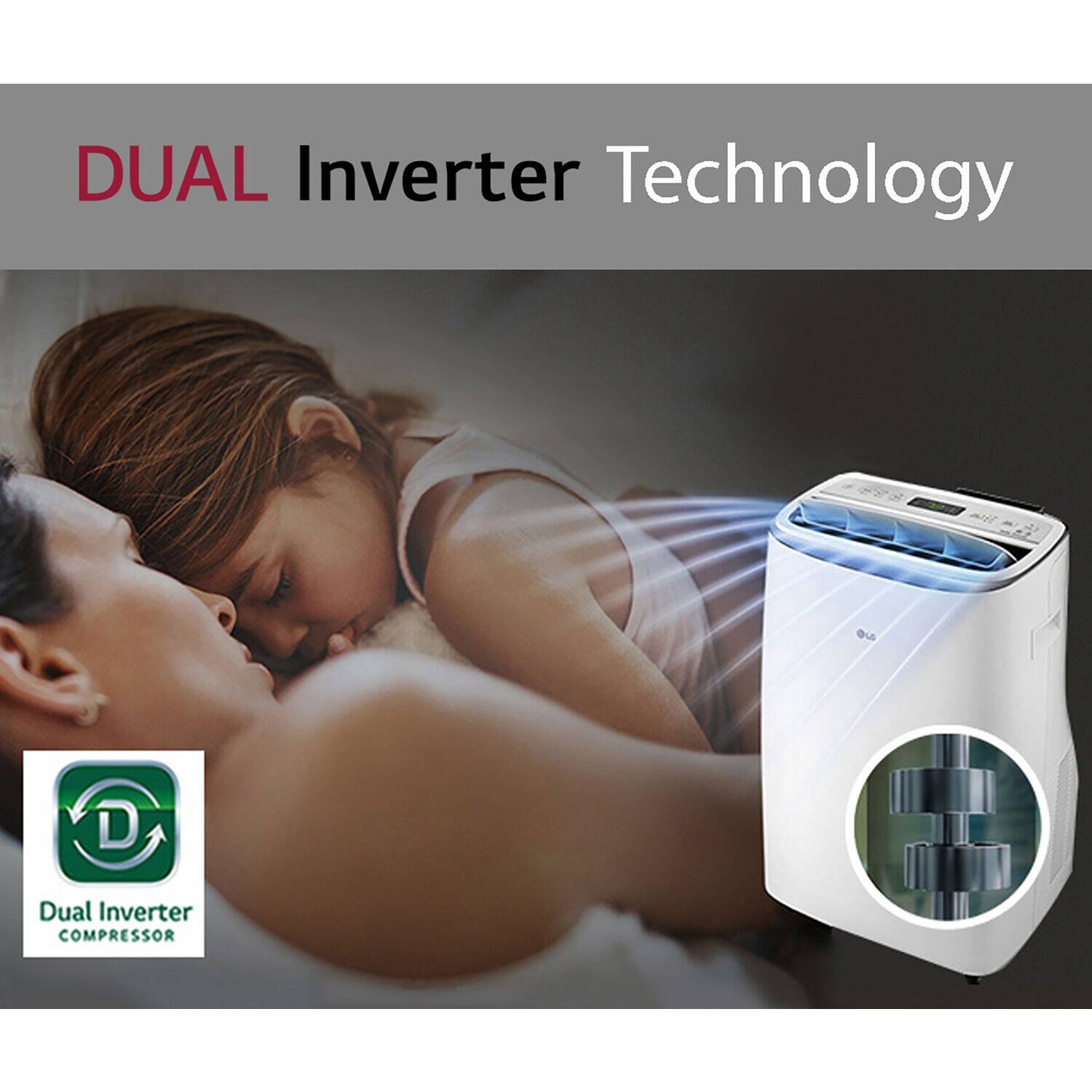 DUAL Inverter Technology au D Dual Inverter COMPRESSOR