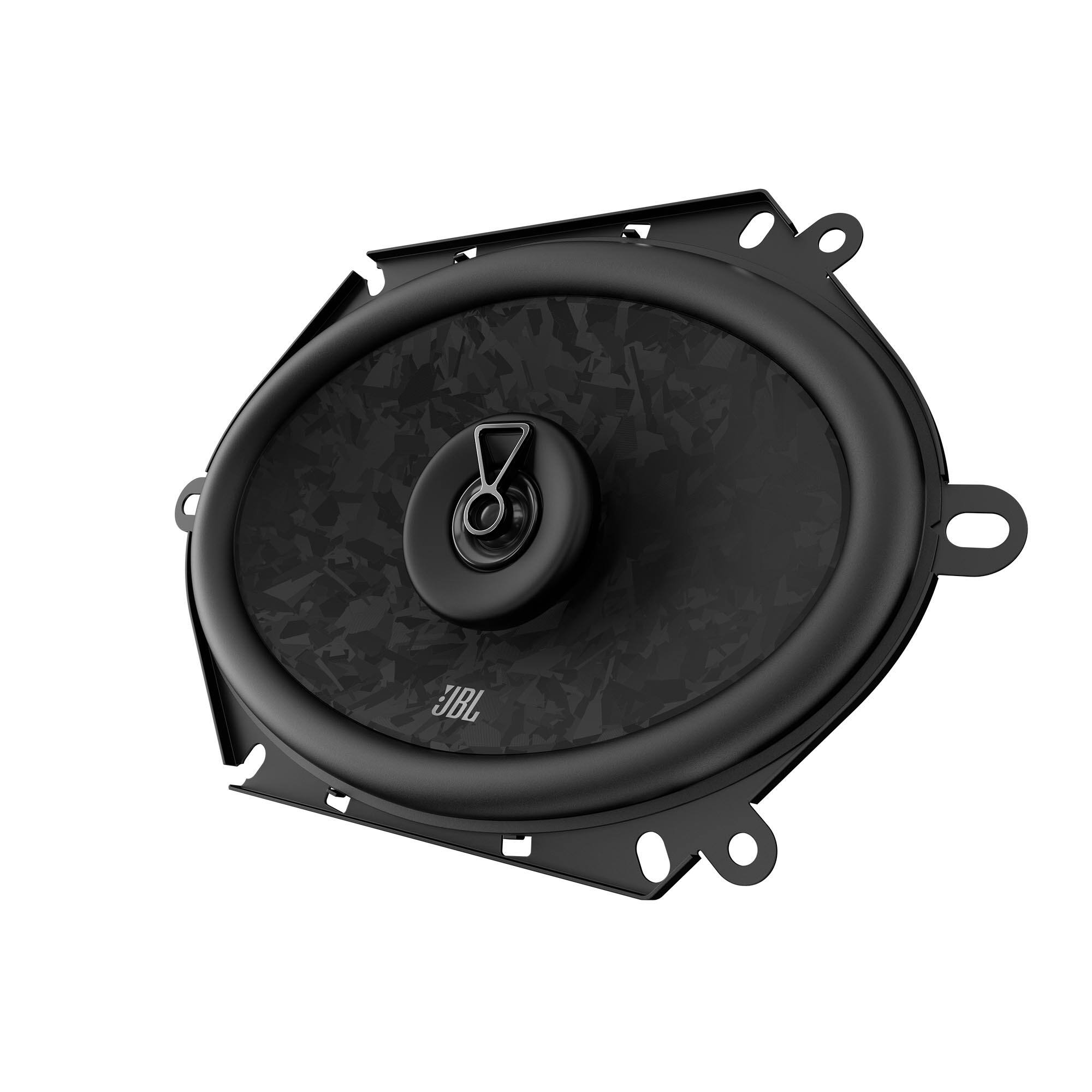 Alt View 10. JBL - JBL STAGE3868F 6” x 8” 2-Way Coaxial Speaker No Grille - Black/Gray.