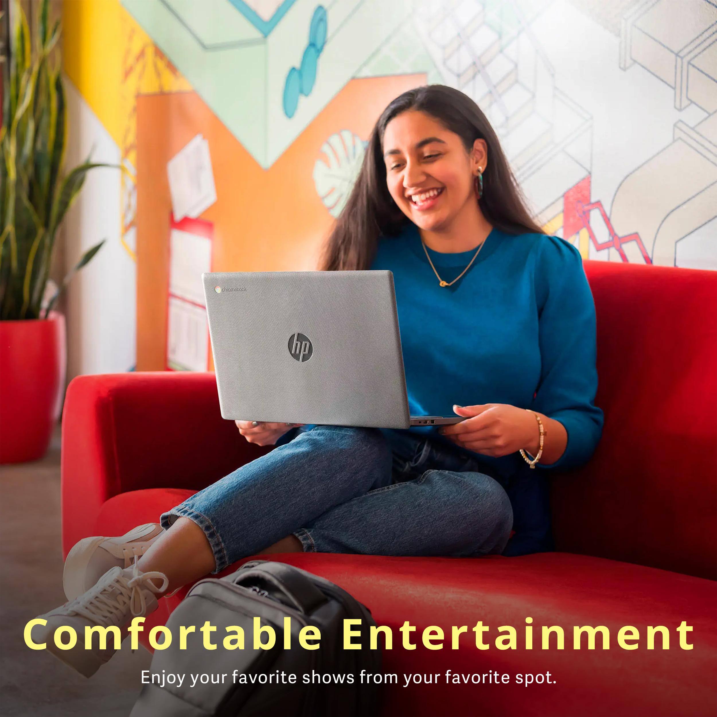 Comfortable Entertainment  
Enjoy your favorite shows from your favorite spot.