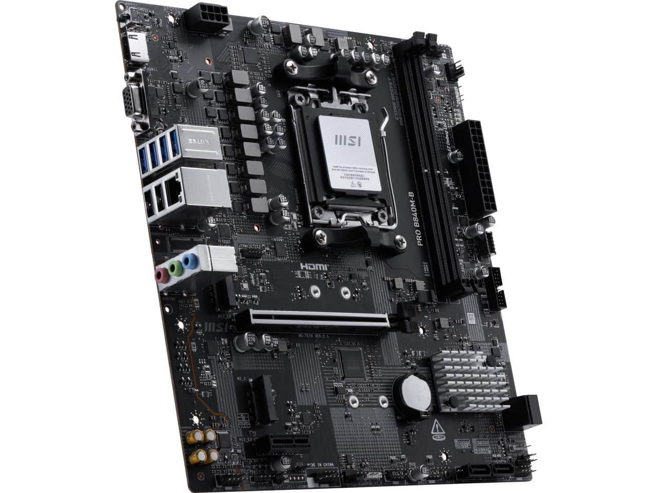 MSI PRO B840M B AM5 AMD B840 AMD Motherboard - Best Buy