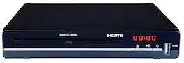 Memorex - HDMI DVD Player with 4-Digit LED Display, & Home Stereo System Support - Black