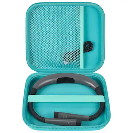 Front. MAGICAL RUBS - Case Compatible With Glocusent/for Vekkia/for Litom/for Ledgle/for Takkui/for Tsingree Led Neck Reading Light Book Fo... - Green.