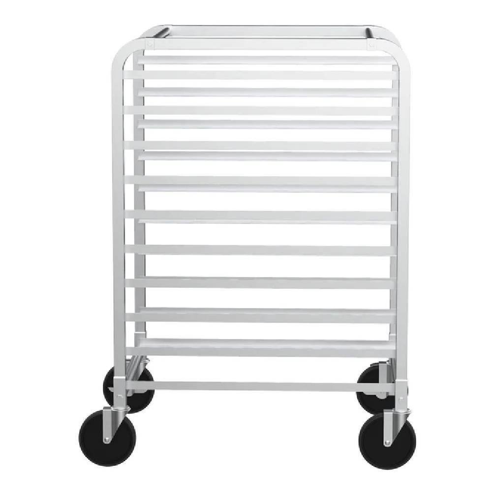 Alt View 2. Winado - 10 Tier Stainless Steel Bakery Rack Hold up to 10 Full or 20 Half Size Bun Pans for Restaurant & Commercial Kitchen Use - Silver.