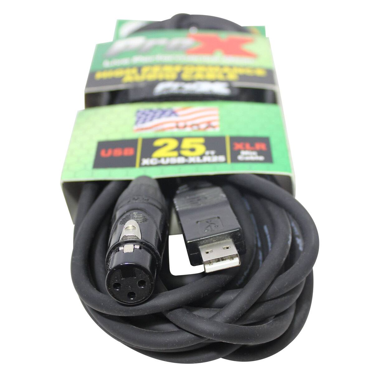 2000 ADD 25 XLR USB XC-USB-XLA25