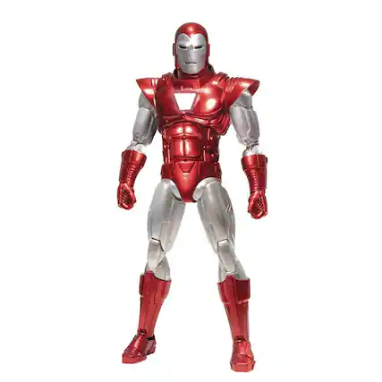 Front. Marvel - Marvel One:12 Collective | Iron Man: Silver Centurion Edition - Red.