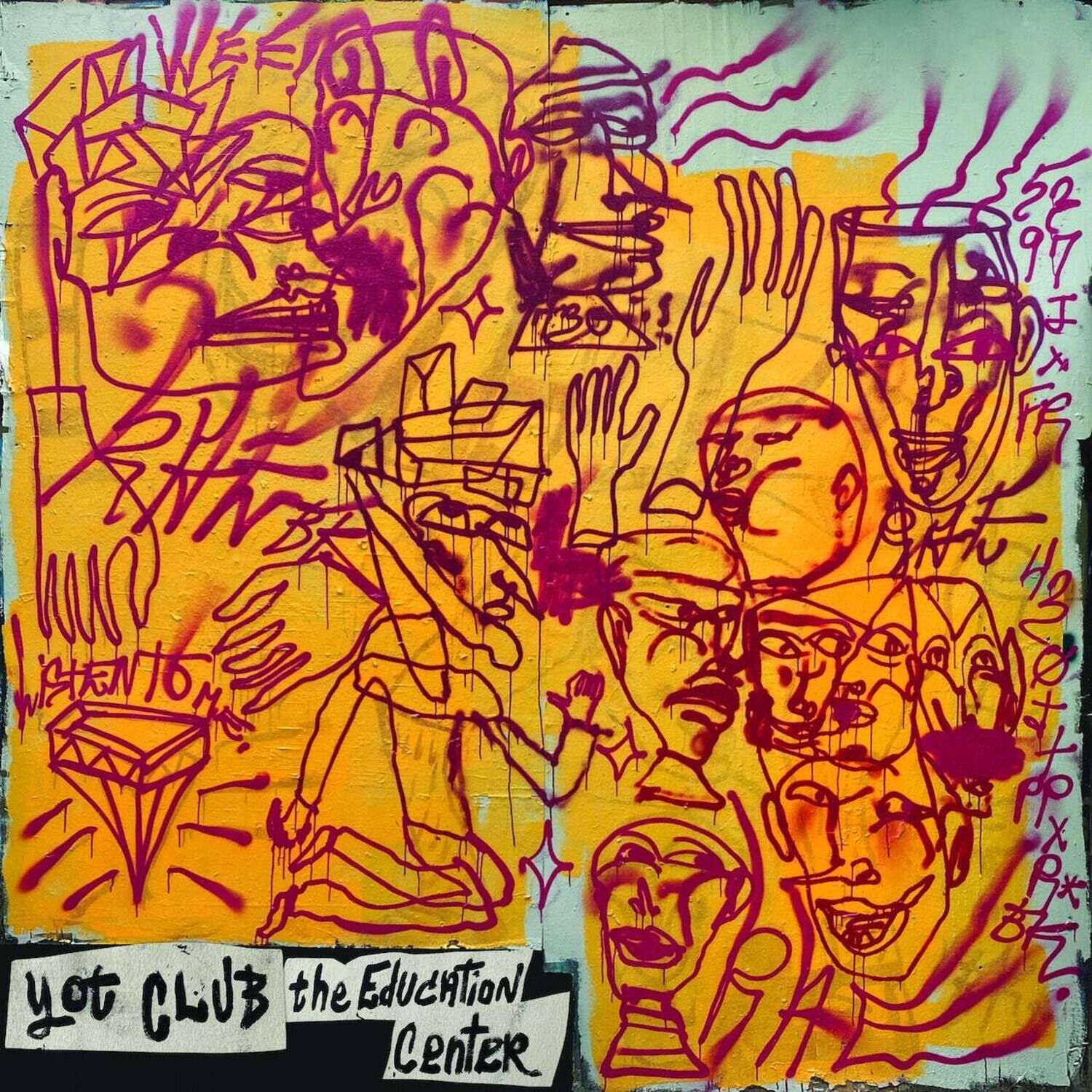 Yot Club - The Education Center - White/yellow  - VINYL LP
