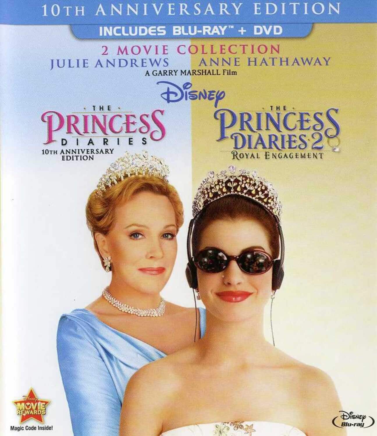 The Princess Diaries: 10th Anniversary Edition 2-Movie Collection  - BLU-RAY