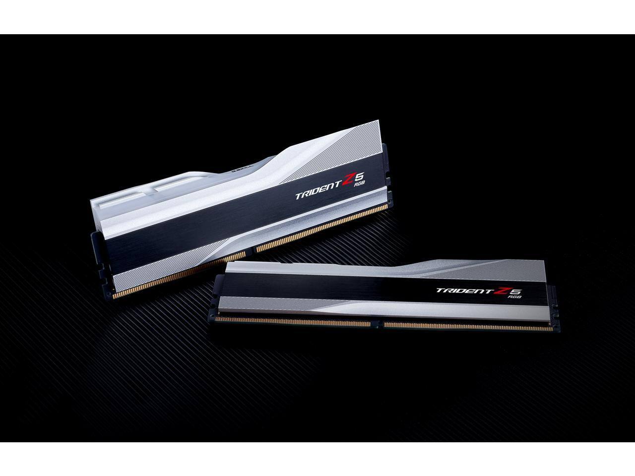 G.SKILL Trident Z5 RGB 32GB DDR5 7200MHz RAM (2x16GB) Silver