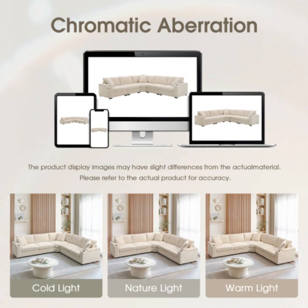 Chromatic Aberration

The product display images may have slight differences from the actual material. Please refer to the actual product for accuracy.

Cold Light  
Nature Light  
Warm Light