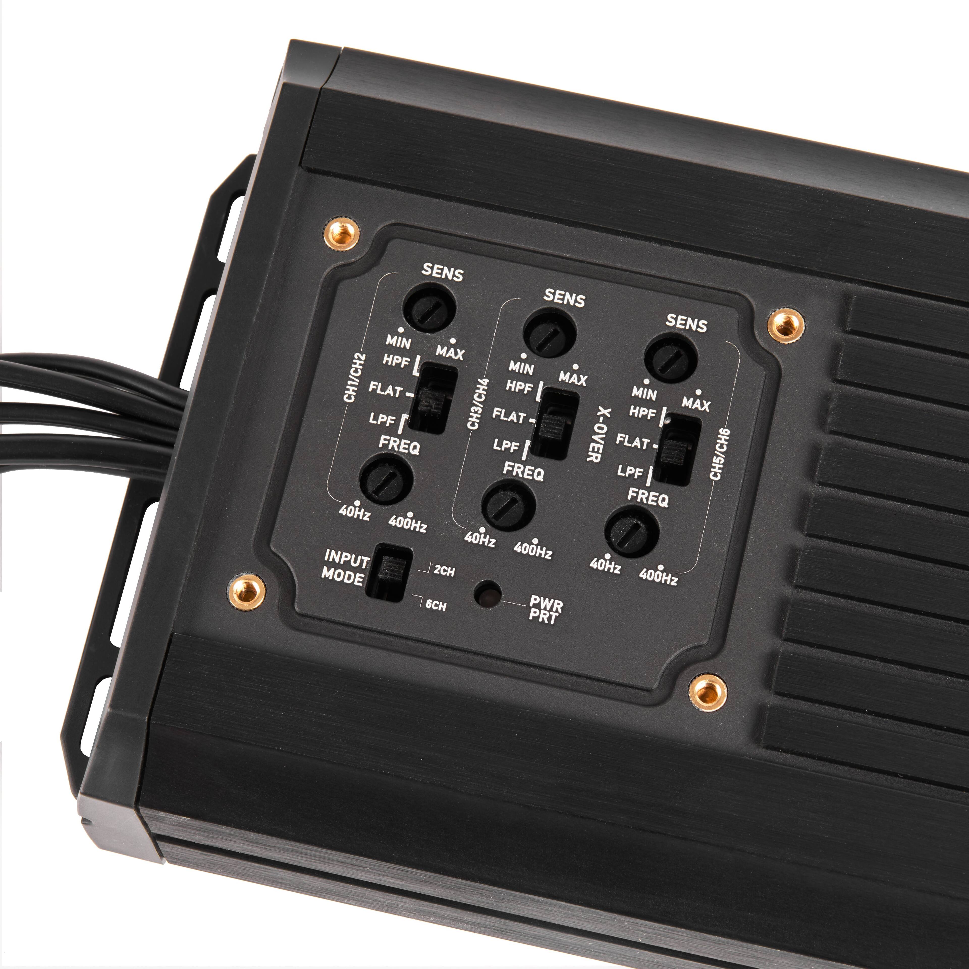 NVX MVPA6 900W RMS 6 Channel Bridgeable Marine V Series Micro