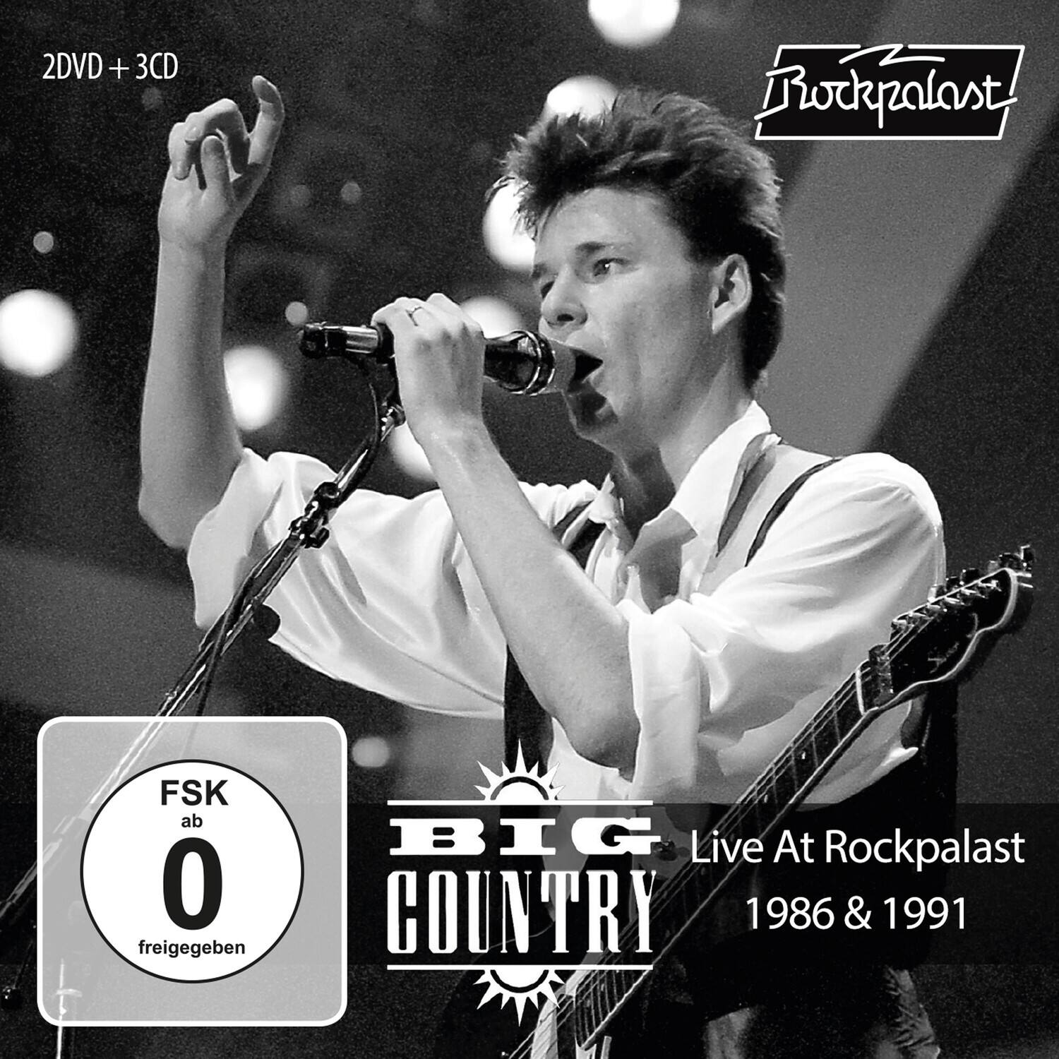 2DVD + 3CD  
BIG COUNTRY  
Live At Rockpalast  
1986 & 1991  

FSK ab 0 freigegeben  

Rockpalast