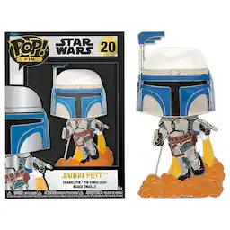 Star Wars 3 inch Funko POP Pin | Jango Fett