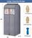 Large Capacity Design
- 60" Height
- 22" Width
- 21.5" Depth
- X 15 Down Coats
- X 20 Long Coats
- X 30 Dresses