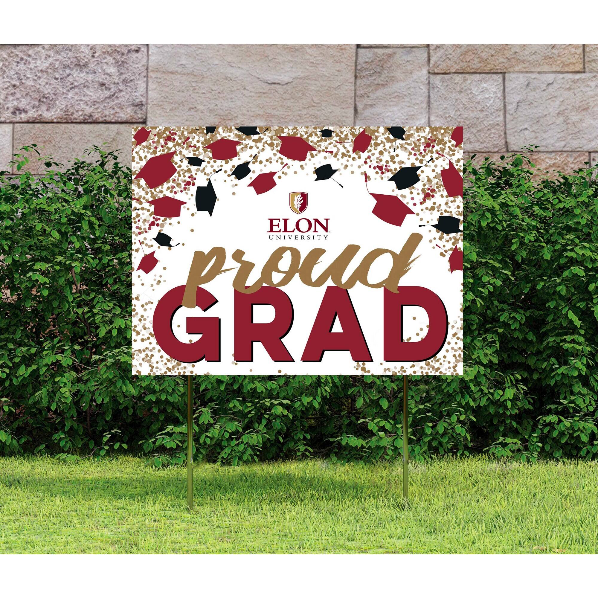 ELON UNIVERSITY  
proud GRAD