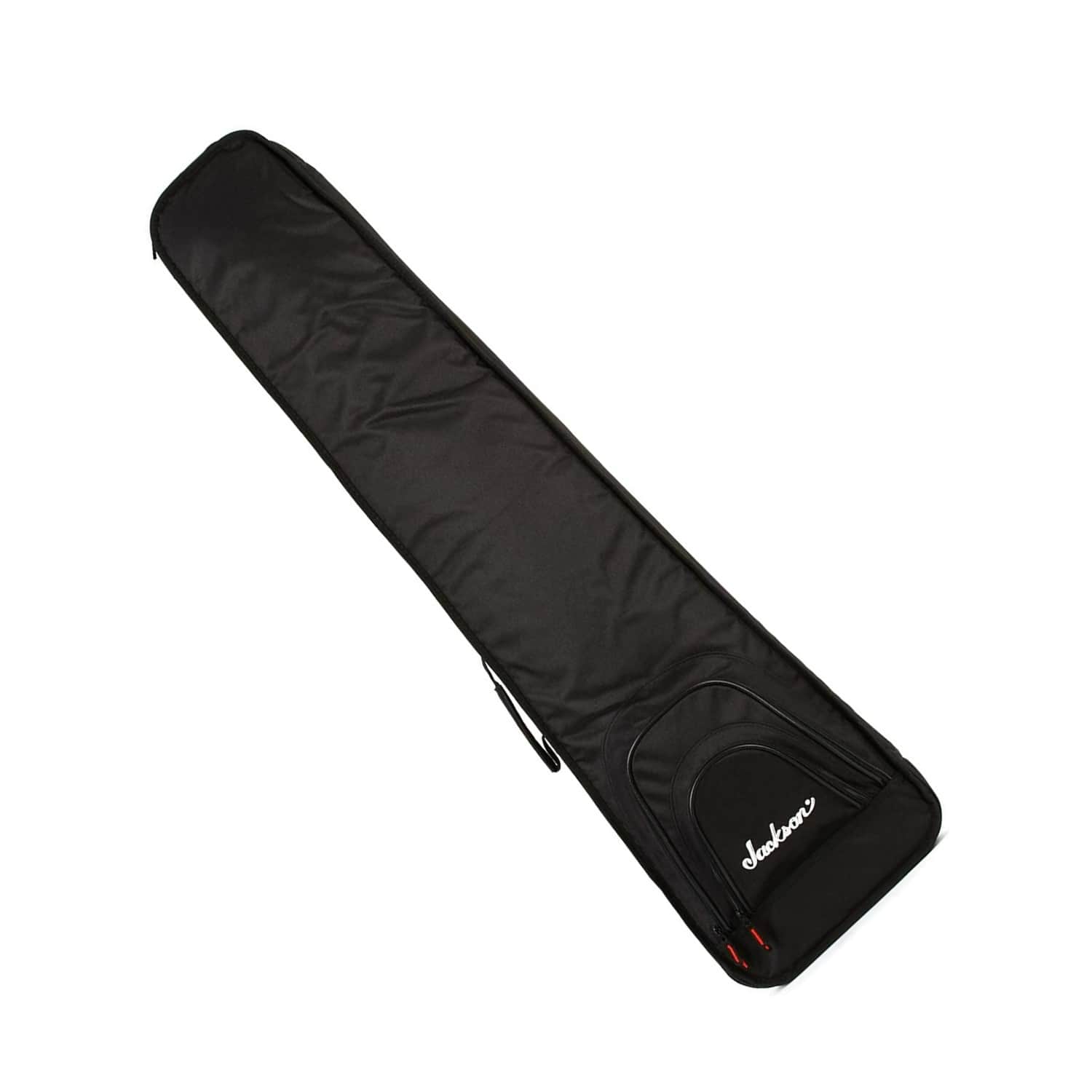 Polyester Made and Travel-Friendly Gig Bag for JS Bass with Jackson Logo and Two Zipper Compartments (Black)