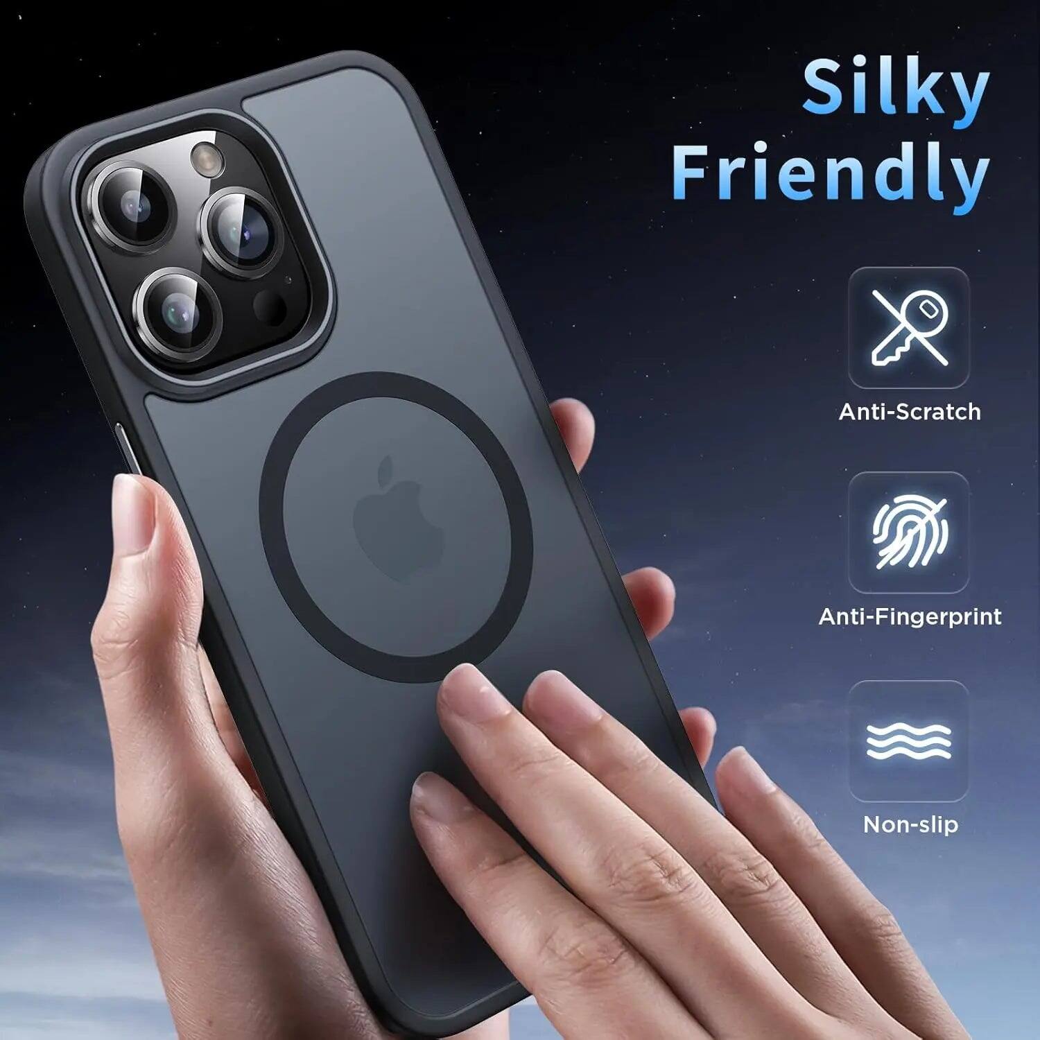 Silky Friendly

Anti-Scratch

Anti-Fingerprint

Non-slip