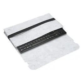 Unique Bargains - 1pc 84/87 Keys Keyboard Case Sleeve (14.6x7.1x1.8Inch) Dustproof Waterproof Carrying Case for Mechanical Keyboards - Gray