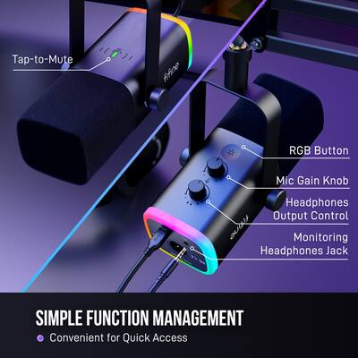 fifine AM8T ストリーミングマイクキット fifine AmpliGame AM8T レビュー】コスパ最強のゲーミングマイク