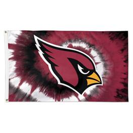 WinCraft - Arizona Cardinals 3' x 5' Tye Dye Deluxe Single-Sided Flag - Multicolor