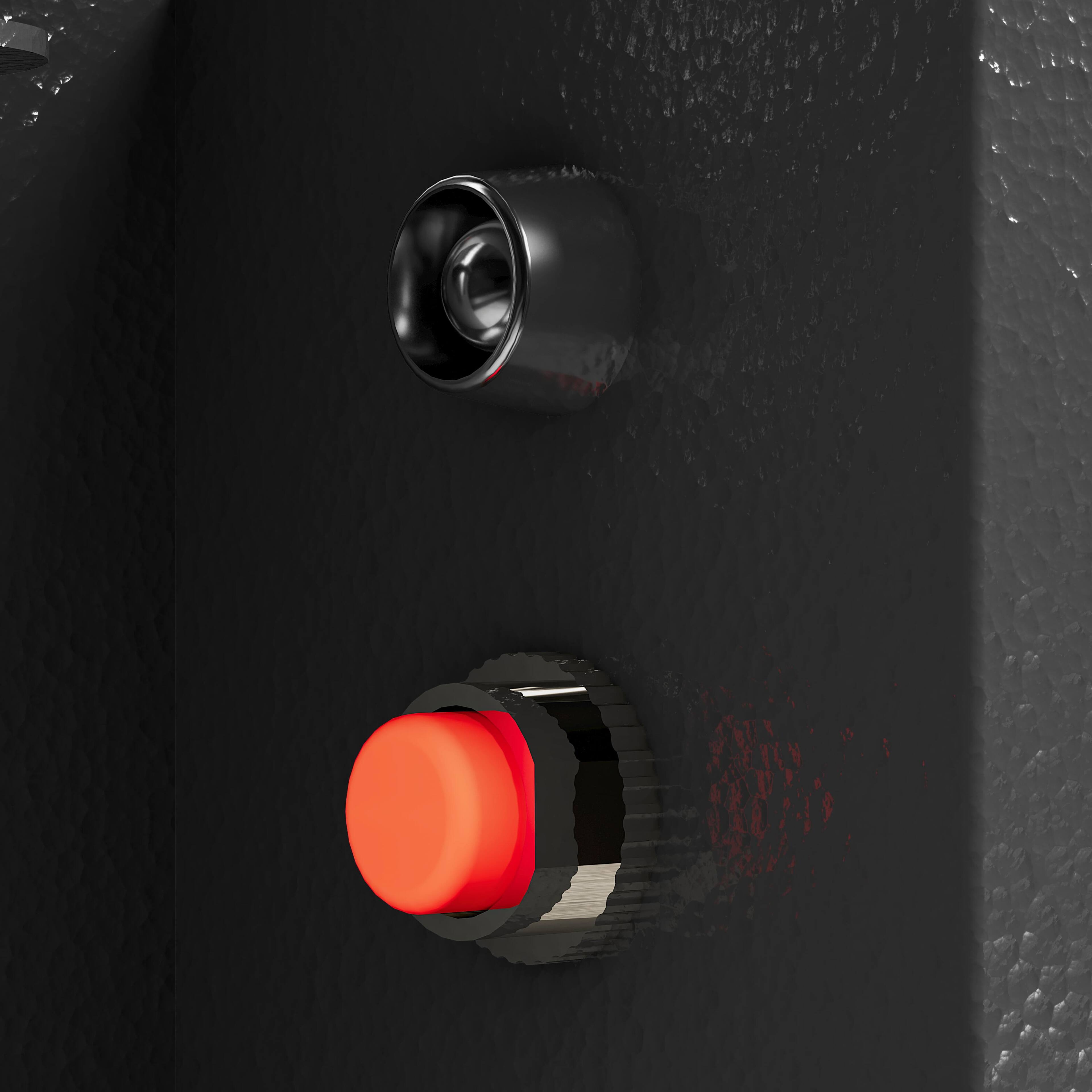 Back. Lycvki - Steel Security Safe with Electronic Keypad Lock for Cash Jewelry and Documents.