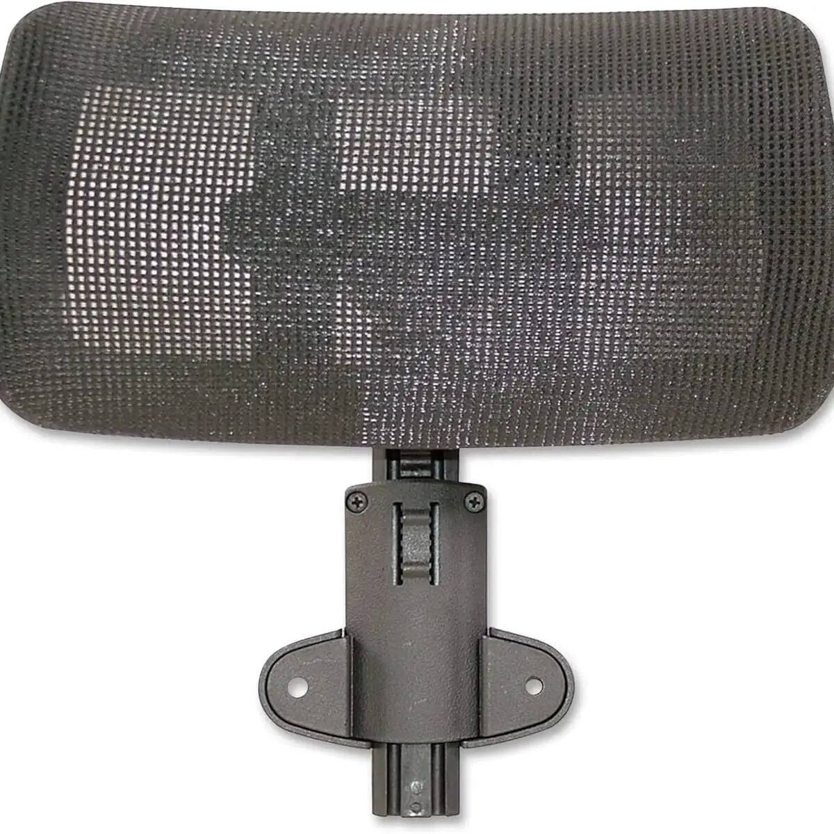 Front. Lorell - Mesh Office Headrest Provides Comfortable Head & Neck - Default Title.