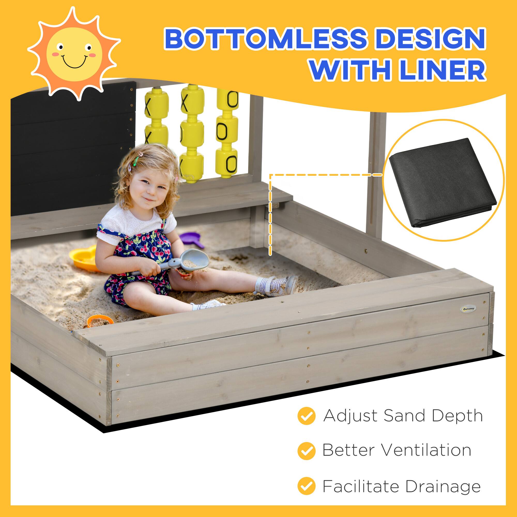 BOTTOMLESS DESIGN WITH LINER

- Adjust Sand Depth
- Better Ventilation
- Facilitate Drainage