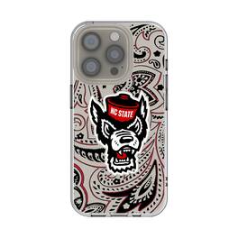 Keyscaper - NCAA - NC State Wolfpack iPhone Clear Case - 15 - Multicolor