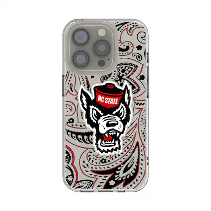 Front. Keyscaper - NC State Wolfpack iPhone Clear Case - 13 mini - Multicolor.